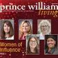 Prince William Living magazine cover showing 5 women